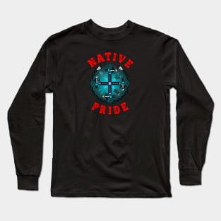 NATIVE PRIDE 34 (SAND) Long Sleeve T-Shirt